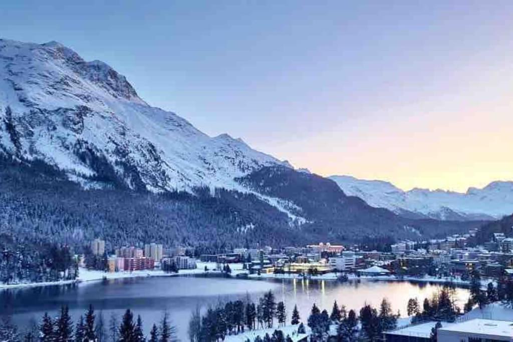 Ferienapartment In Bestlage In Sankt Moritz Zewnętrze zdjęcie